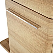 Camargue Faro Mini Waschtischunterschrank (29 x 55 x 55 cm, Bewegungsmelder mit LED-Beleuchtung, Berg Eiche)