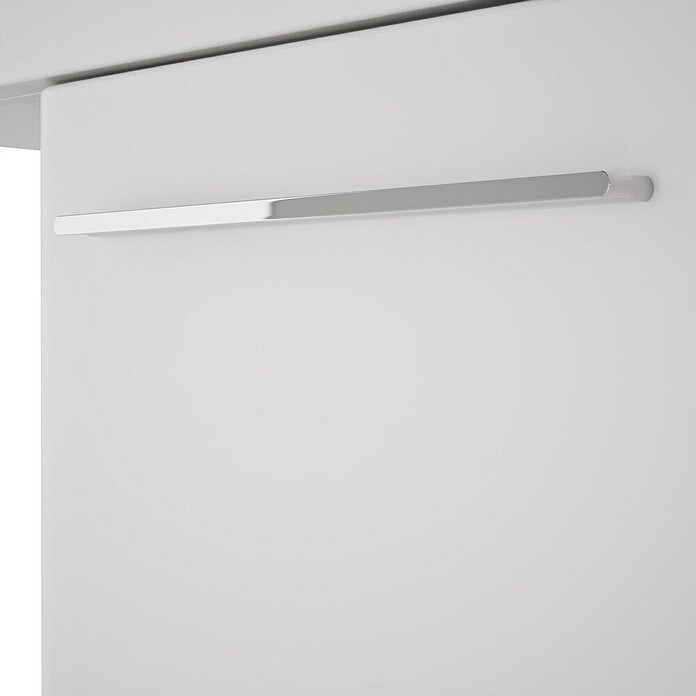Camargue Faro Mini Waschtischunterschrank (29 x 55 x 55 cm, Bewegungsmelder mit LED-Beleuchtung, Weiß)