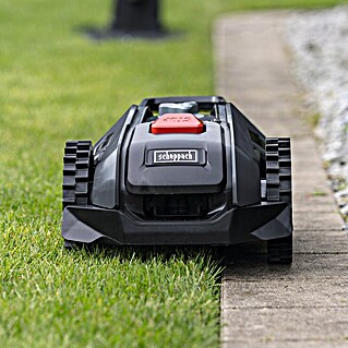 Scheppach Mähroboter RRMA300 (Max. Flächenempfehlung: 300 m², Schnittbreite: 160 mm, Begrenzungskabel)