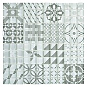 Mosaikfliese Quadrat Crystal XCM 8OP35 (30 x 30 cm, Grau, Glänzend)