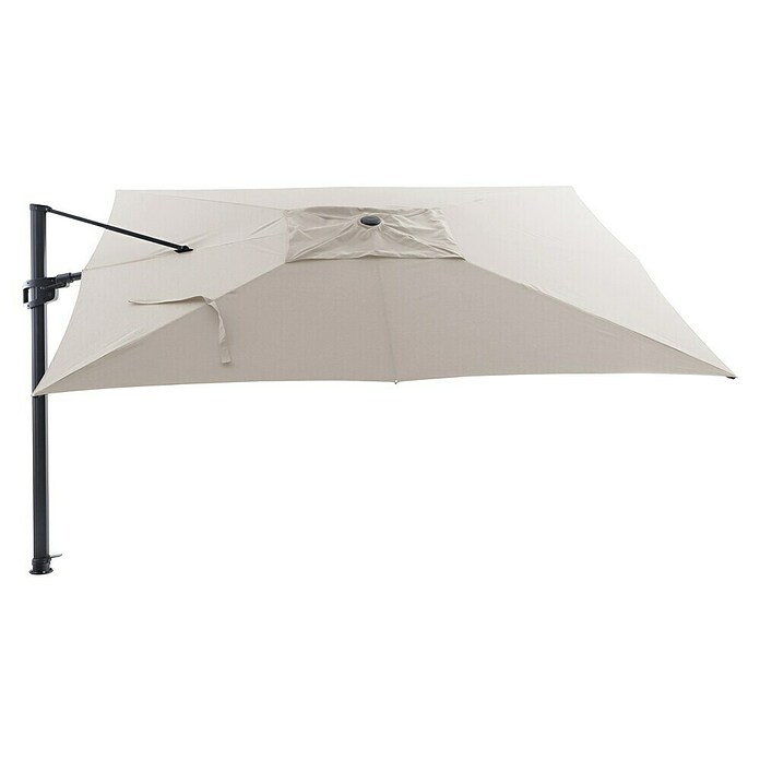 Sunfun Parasol de jardín Corfu (Crudo, L x An: 300 x 400 cm) | BAUHAUS