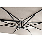Sunfun Parasol de jardín Corfu (Crudo, L x An: 300 x 400 cm) | BAUHAUS
