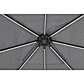 Sunfun Techo de repuesto + cortinas laterales Mauricio (An x Pr: 299 x 299 cm, Gris) | BAUHAUS