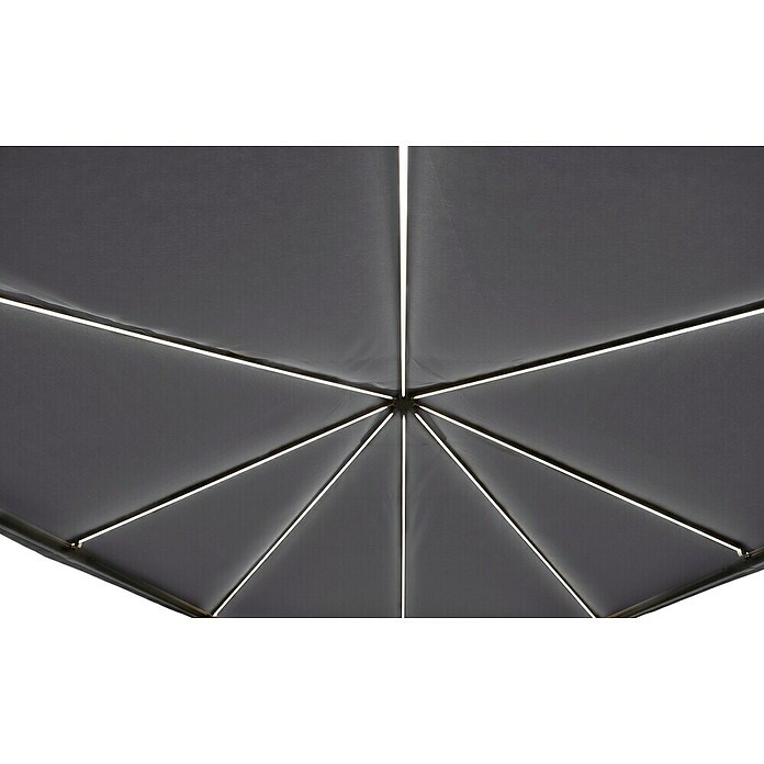 Sunfun Techo de repuesto + cortinas laterales Mauricio (An x Pr: 299 x 399 cm, Gris) | BAUHAUS