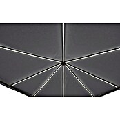Sunfun Techo de repuesto + cortinas laterales Mauricio (An x Pr: 299 x 399 cm, Gris) | BAUHAUS