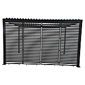 Sunfun Milos Bočna stena za paviljon  (Š x V: 92 x 221,5 cm, Antracit) | 8298 - Gartenzelte/Pavillons | ICFA - Sonnenschutz | ICF - Sonnenschutz | IC - Freizeit im Garten | I - Stadtgarten | BAUHAUS