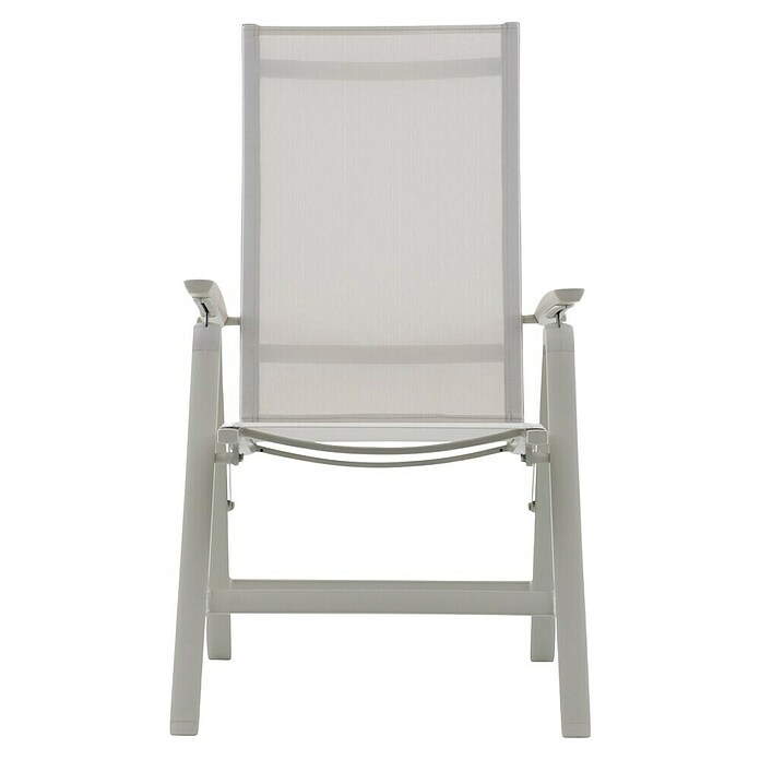 Sunfun Maja Sillón de posiciones (Aluminio, Respaldo regulable, Beige, An x Pr x Al: 61 x 68 x 110 cm) | BAUHAUS
