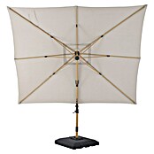 Sunfun Parasol de jardín Capri (Crudo, Dimensiones de la protección (L x An): 300 x 350 cm) | BAUHAUS
