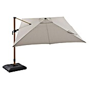 Sunfun Parasol de jardín Capri (Crudo, Dimensiones de la protección (L x An): 300 x 350 cm) | BAUHAUS