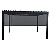 Sunfun Milos Panel lateral (An x Al: 368 x 217 cm, Antracita, Para pérgola con laterales Milos, Profundidad: 8,5 cm) | BAUHAUS