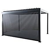 Sunfun Milos Panel lateral (An x Al: 368 x 217 cm, Antracita, Para pérgola con laterales Milos, Profundidad: 8,5 cm) | BAUHAUS
