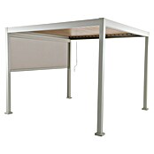 Sunfun Milos Panel lateral (An x Al: 276 x 217 cm, Blanco, Para pérgola con laterales Milos, Profundidad: 8,5 cm) | BAUHAUS