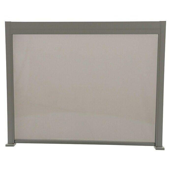 Sunfun Milos Panel lateral (An x Al: 276 x 217 cm, Blanco, Para pérgola con laterales Milos, Profundidad: 8,5 cm) | BAUHAUS