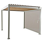 Sunfun Milos Panel lateral (An x Al: 276 x 217 cm, Blanco, Para pérgola con laterales Milos, Profundidad: 8,5 cm) | BAUHAUS