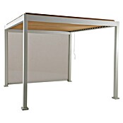 Sunfun Milos Panel lateral (An x Al: 276 x 217 cm, Blanco, Para pérgola con laterales Milos, Profundidad: 8,5 cm) | BAUHAUS