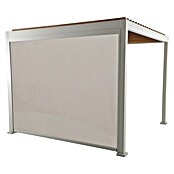 Sunfun Milos Panel lateral (An x Al: 276 x 217 cm, Blanco, Para pérgola con laterales Milos, Profundidad: 8,5 cm) | BAUHAUS