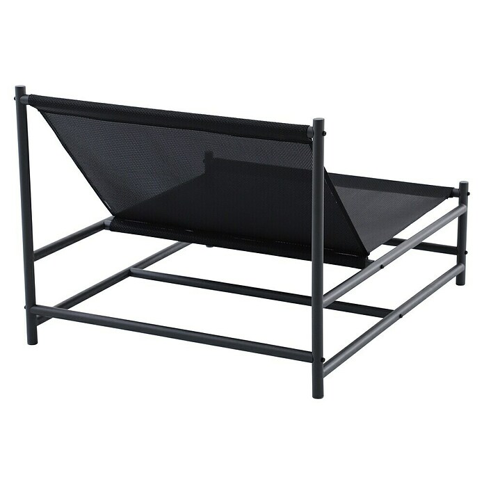 Sunfun Sillón de jardín Lumi (An x Pr x Al: 103,5 x 87 x 71,5 cm, Antracita/Gris, Textiline/Acero) | BAUHAUS