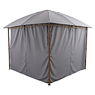 Sunfun Cortinas laterales Bali (Específico para: Sunfun Carpa con laterles Bali, An x Al: 300 x 275 cm, Gris)