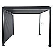 Sunfun Milos Panel lateral (An x Al: 368 x 217 cm, Antracita, Para pérgola con laterales Milos, Profundidad: 8,5 cm) | BAUHAUS