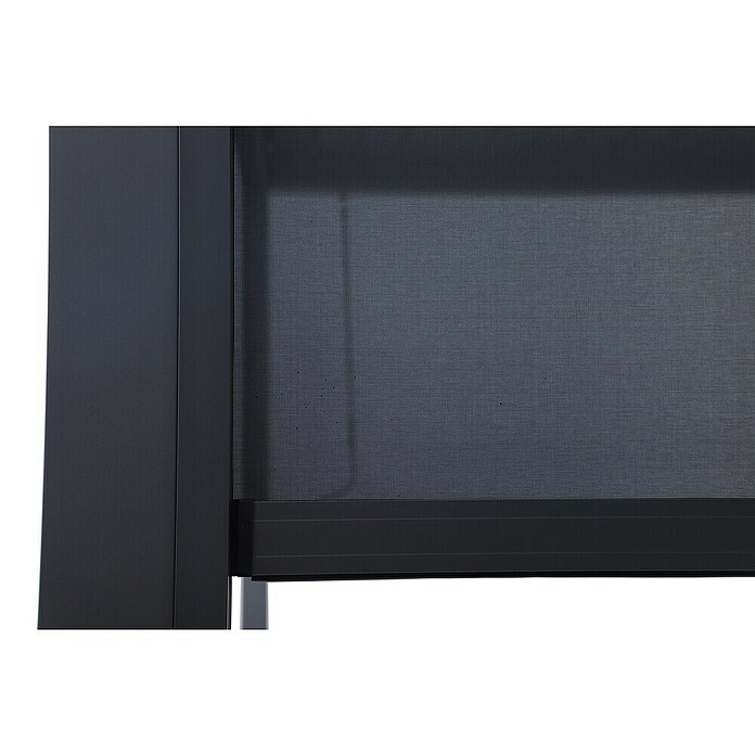Sunfun Milos Panel lateral (An x Al: 368 x 217 cm, Antracita, Para pérgola con laterales Milos, Profundidad: 8,5 cm) | BAUHAUS