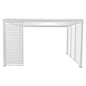 Sunfun Milos Pared lateral de pérgola (An x Al: 92 x 221,5 cm, Blanco) | BAUHAUS