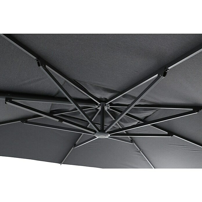 Sunfun Parasol de jardín Corfu (Antracita, L x An: 300 x 400 cm) | BAUHAUS