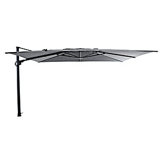 Sunfun Parasol de jardín Corfu (Antracita, 400 x 300 cm, Aluminio)