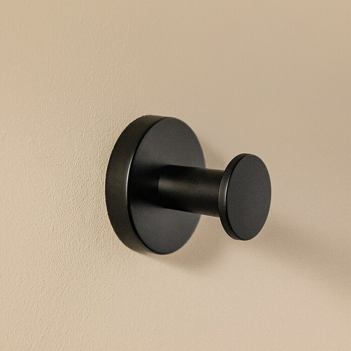 Cosmic Colgador Dual Start (Negro, Latón, Brillante) | BAUHAUS