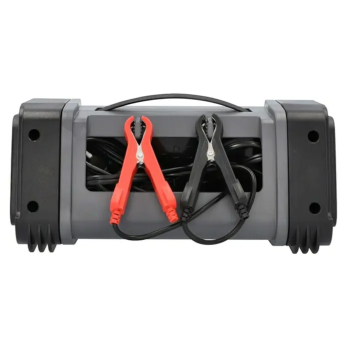 AEG Automatik-Ladegerät LT10 Microprozessor - Geeignet für: AGM-/Gel-/Blei-Säure-Batterien 12/24 V, 230 V - Batterieladegerät mit Klemmen. Kompaktes Ladegerät für Autobatterien mit roter und schwarzer Klemme und Tragegriff für einfachen Transport.