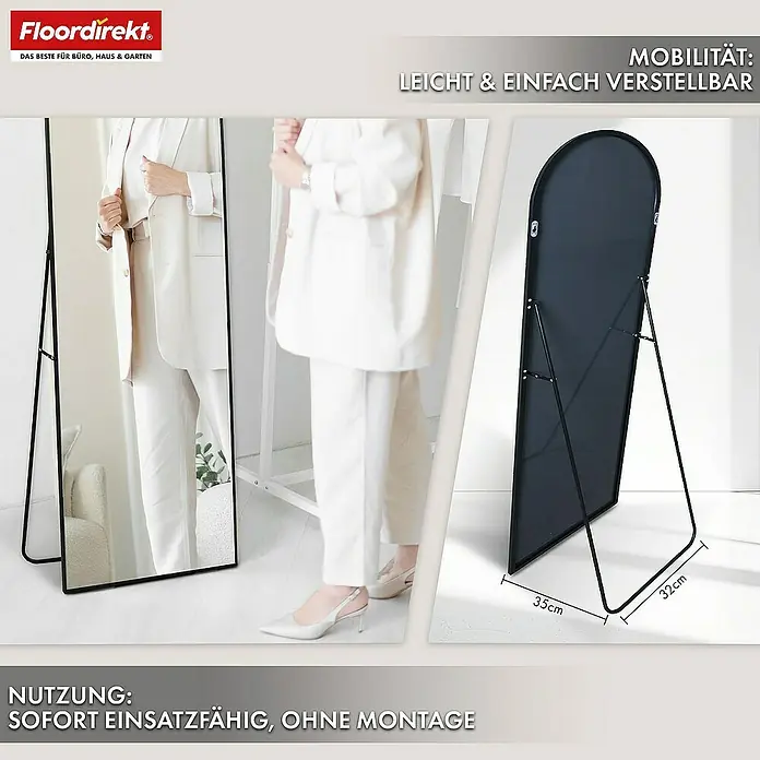 Floordirekt Wandspiegel - 44 x 147 cm