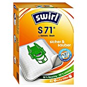 Swirl MicroPor Plus Staubsaugerbeutel M 50 (4 Stk., Passend für: Miele Staubsauger)