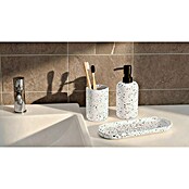 Camargue Lonček za zobne ščetke Stone Terrazzo  (Polirezin, Črno-bele barve) | 3715 - Einzelaccessoires | DADD - Accessoires | DAD - Badausstattung | DA - Badausstattung/Bäderwelt | D - Sanitär | BAUHAUS