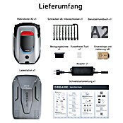 Dreame Robot cortacésped A2 2000 (2.000 m², Ancho de corte: 22 cm, Navegación por láser, LiDAR) | BAUHAUS