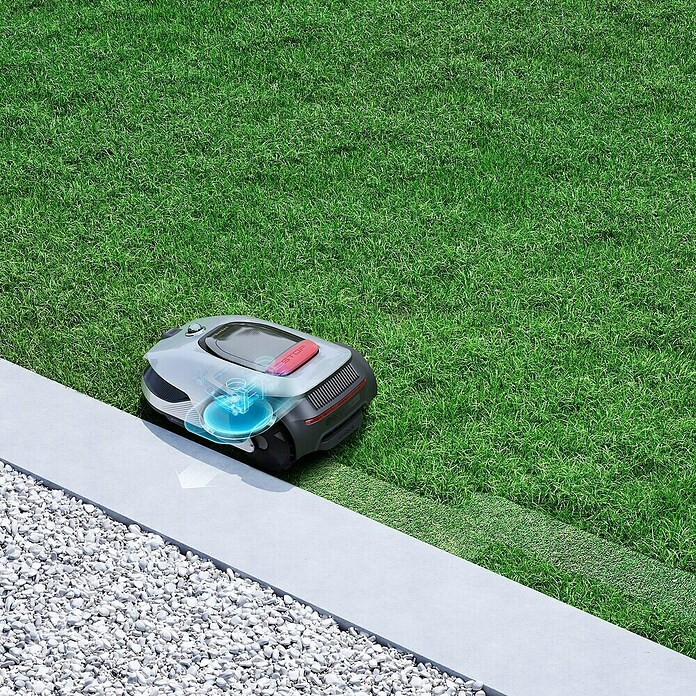 Dreame Robot cortacésped A2 2000 (2.000 m², Ancho de corte: 22 cm, Navegación por láser, LiDAR) | BAUHAUS