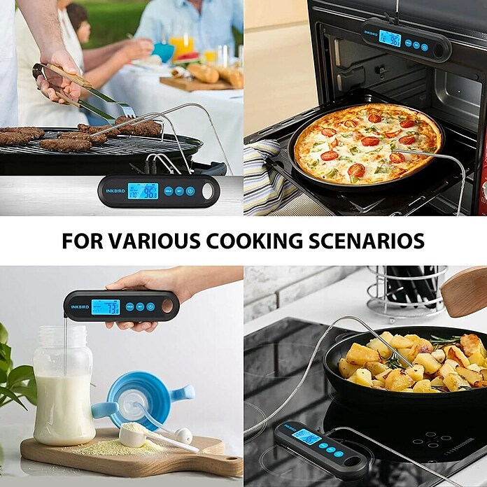 Termometer za peko Inkbird IHT-2PB  (2 sondi) | 8315 - Grill-Zubehör Marke | ICGB - Grillzubehör | ICG - Grillgeräte / Grillzubehör | IC - Freizeit im Garten | I - Stadtgarten | BAUHAUS