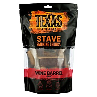Texas Club Sekanci za dimljenje Vinski sod (Les, 500 g)