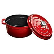 Posoda za peko s pokrovom  (26 cm, Lito železo, Rdeča) | 8315 - Grill-Zubehör Marke | ICGB - Grillzubehör | ICG - Grillgeräte / Grillzubehör | IC - Freizeit im Garten | I - Stadtgarten | BAUHAUS
