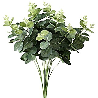 Kunstpflanze Eukalyptus (B x H: 50 x 50 cm, Kunststoff, Grün)