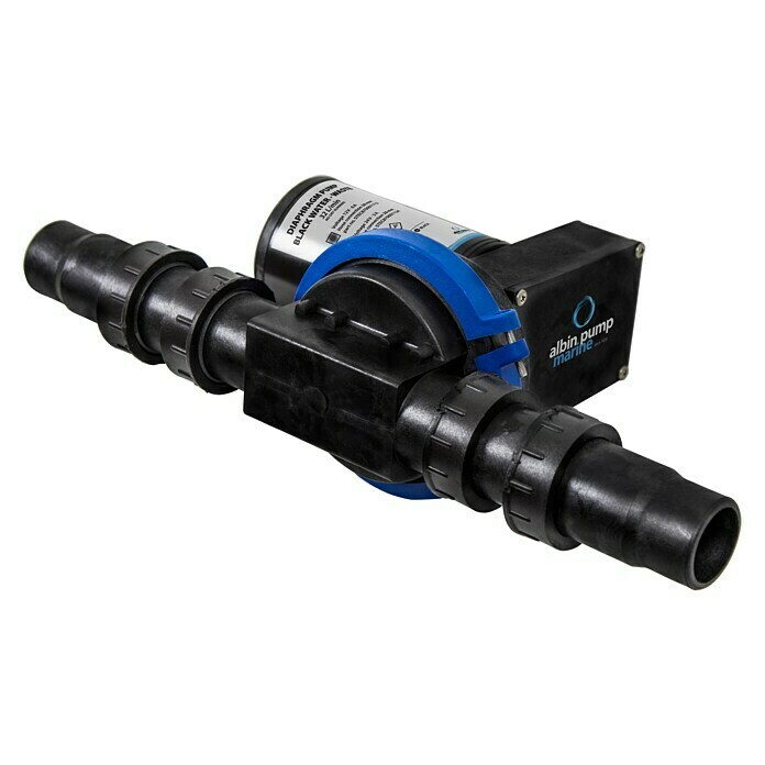 Albin Pump Abwasserpumpe (Spannung: 12 V, Max. Fördermenge: 32 l/min)