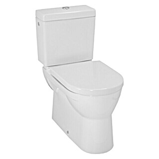 Laufen Pro Stand-WC (Mit Spülrand, Spülform: Flach, WC Abgang: Senkrecht, Weiß, Spülmenge: 3 l - 6 l)