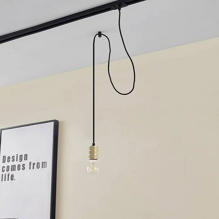Lindby LED-Spannseilsystem Linaro - messing / gold