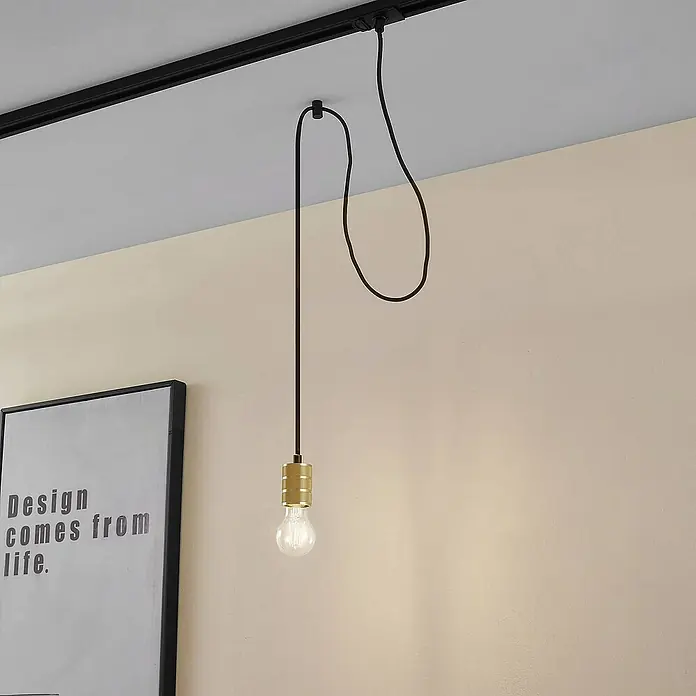 Lindby LED-Spannseilsystem Linaro - messing / gold