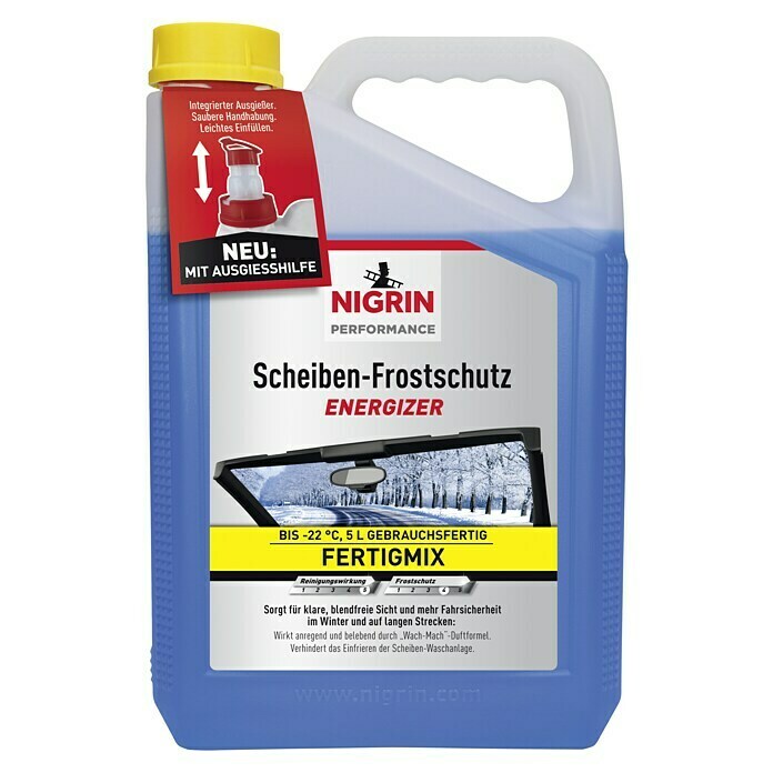 Nigrin Performance Scheibenfrostschutz-Mittel Energizer5 l, -22 °C Unknown