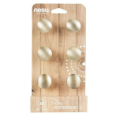 Nesu  Pomo para muebles 25315 6 uds.