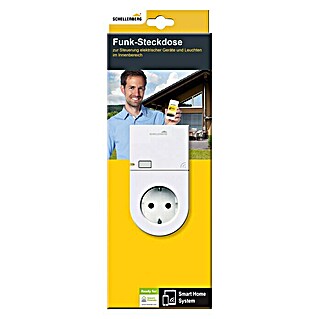 Schellenberg Smart Home Funksteckdose (Innen, Weiß)