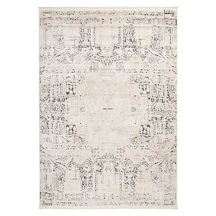 Kayoom Kurzflorteppich Palace IV (Beige/Grau, 170 x 120 cm, 100 % Polypropylen)