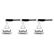 Paulmann LED-Einbauleuchten-Set (6,5 W, Aluminium, Durchmesser: 8,4 cm, GU10)