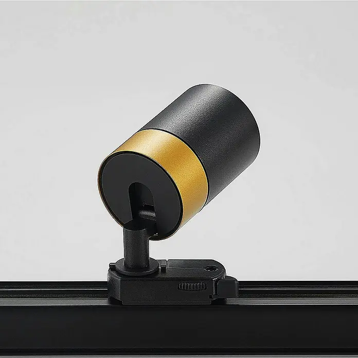 Arcchio LED-Spannseilsystem Nikora - L x B x H: 6 x 6 x 14,3 cm, schwarz, schwarz