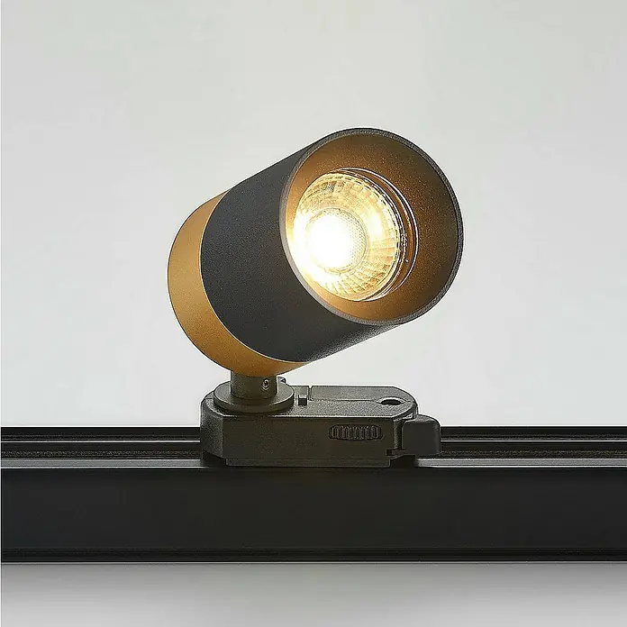 Arcchio LED-Spannseilsystem Nikora - L x B x H: 6 x 6 x 14,3 cm, schwarz, schwarz