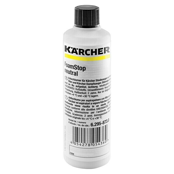 Kärcher EntschäumungsmittelDuft: Neutral, 125 ml Left Side View